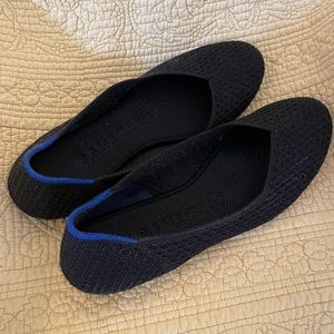 Rothy’s Honeycomb black flats